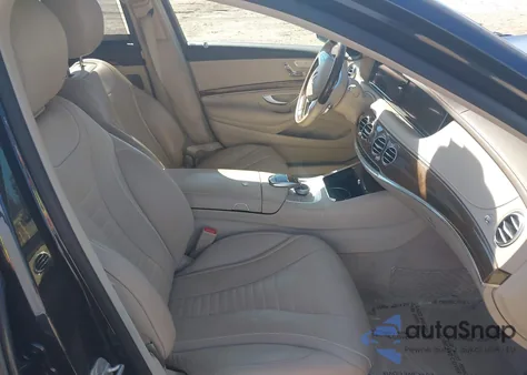 2015 Mercedes-Benz S 550 4Matic из США, поврежденный, VIN WDDUG8FB2FA078499